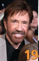 Chuck Norris și Michael Gambon (Dumbledore)