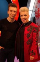 Silvia Dumitrescu, mândră de fiul ei