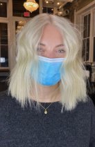 Blond în tonuri domoale