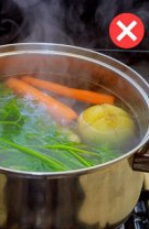 6. Uităm că nu toate ingredientele trebuie să ajungă în final pe farfurie