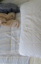 Lenjeriile de pat care au fost spălate de prea multe ori