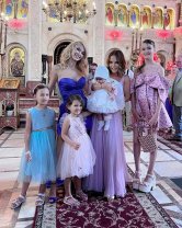 Andreea Antonescu și-a botezat fetița și a organizat o petrecere fastuoasă