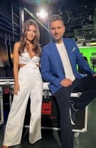 Actualul ei iubit este Valentin Butnaru, unul dintre prezentatorii știrilor de la Antena 1