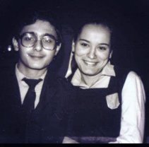Cum arăta Andreea Esca în adolescență, la școală