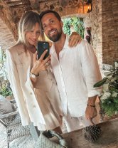Gabriela și Dani Oțil au plecat în vacanță cu nașii lor, în Italia