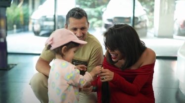 Fiica Denisei Filcea și a lui Flick a admirat schimbarea mamei sale
