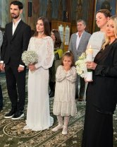 Smaranda, fetița lui Codin Maticiuc a fost mândră de statutul ei de domnișoară de onoare la nunta lui Theo Rosestatutul ei de