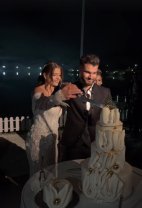 Iancu Sterp și Denisa Coțolan au avut un tort cu patru etaje la nuntă