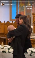 Copilul Anei Baniciu a fost botezat de Raluka, cea mai bună prietenă a ei