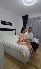Imagini din dormitorul proaspat renovat al lui Dinu Maxer