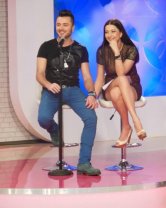 Cum arătau Tavi Clonda și Gabriela Cristea la începutul relației lor, sunt împreună de pe vremea în care lucrau la Kanal D