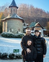Tradiția de suflet a lui Cătălin Măruță la fiecare început de an, și-a luat copiii cu el la Prislop