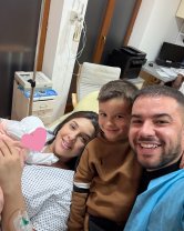 Familia lui Culiță Sterp s-a mărit! Daniela Iliescu, soția lui, a născut o fetiță sănătoasă