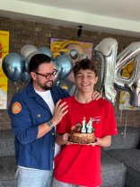 David Măruță a împlinit 14 ani. Ce scrisoare emoționantă i-a transmis tatăl lui pe Facebook