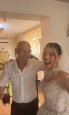 Mugur Mihăescu, cel mai fericit socru mic! Fiica lui, Ivona, a avut parte de o nuntă ca-n povești. Actorul a radiat de fericire lângă fata sa