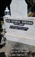 Au trecut 21 de ani de la moartea lui Dan Spătaru. Dovada că nu a fost uitat vine chiar de la mormântul său. S-a stins pe 8 septembrie 2004