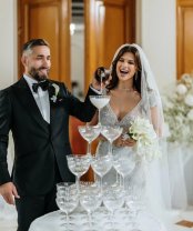Monica Bârlădeanu a aniversat un an de căsnicie. Ce mesaj emoționant i-a transmis public lui Valeriu Gheorghiță. Bărbatul are doi copii din căsnicia anterioară