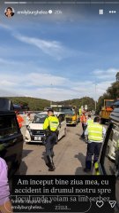 Emily Burghelea a fost implicată într-un nou accident, la un de când a fost la un pas de moarte. "Noroc că am avut toți centurile". S-a întâmplat chiar de ziua ei de naștere