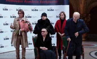 Victor Rebengiuc a fost premiat de Nicușor Dan cu premiul "România Europeană 2025". „Noi, românii, avem boala de a transforma multe lucruri vii în șabloane”. Premiera a fost la Palatul Cotroceni