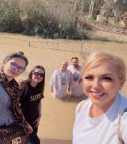Lupu Rednic s-a botezat în apa Iordanului la 56 de ani. Ce a simțit când a ajuns în Țara Sfântă. S-a bucurat de timp pentru rugăciune