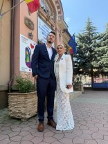 Anisia Gafton s-a căsătorit cu Florin Serghei. Primele imagini de la cununia civilă, de pe 5 mai 2026