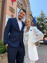 Anisia Gafton s-a căsătorit cu Florin Serghei. Primele imagini de la cununia civilă. Vor deveni părinți pentru prima oară