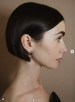 Culori pentru păr brunet 2026: Cool Charcoal Brunette