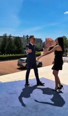 Mayra, fiica lui Ilie Dumitrescu a absolvit facultatea. Ce frumoasă este mezina familiei. A fost emoționat la festivitatea de absolvire