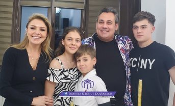 Imagine rară cu cei trei copii ai lui Ionuț Dolănescu. Cât de mari și frumoși au crescut. Ionuț Vlad are 17 ani