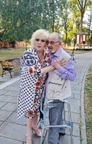 O imagine cât o mie de cuvinte! Corina Chiriac, alături de omul care i-a schimbat viața, după mai bine de 54 de ani. S-a întâlnit cu Eugen Țugulea