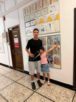 Emoții uriașe pentru Deea și Dinu Maxer. La ce liceu a fost admis Andreas. Din toamnă va studia la Colegiul Tehnic I.N. Socolescu