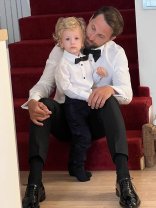 Gabriela și Dani Oțil au aniversat 3 ani de la nuntă: „Amintiri care vor rămâne cu noi o viață întreagă”. Tago Oțil avea aproape doi ani la nunta părinților