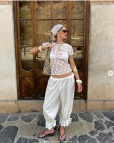Șalvari All White
