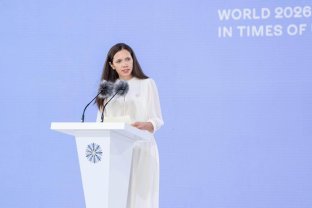 Mirabela Grădinaru a reprezentat România la un eveniment important în Ucraina. De ce a lipsit președintele Nicușor Dan. A purtat o rochie ivoire