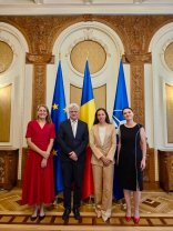 Mirabela Grădinaru, așa cum nu ai mai văzut-o niciodată! Ce ținută a ales pentru întâlnirea oficială cu delegația UNICEF. A renunțat la rochiile elegante