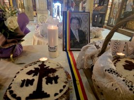 Fiicele lui Vadim Tudor, mesaj emoționant la comemorarea celor 11 ani de la moartea lui. Cum arată acum Lidia și Eugenia. I-au făcut slujba de pomenire la Biserica Sfântul Gheorghe Nou