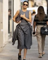 Kendall Jenner Street Style: Tailoring