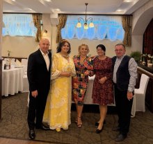 Daniela Condurache, sărbătorită ca o regină la 70 de ani. Imagini superbe de la aniversarea artistei. Cornelia și Lupu Rednic au fost prezenți la petrecerea ei aniversară