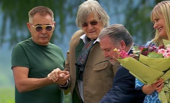 Florin Piersic, apariție rară la televizor, la 90 de ani. A avut alături prieteni, colegi și oameni din familie