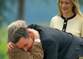 Florin Piersic, apariție rară la televizor, la 90 de ani. Fiul său Daniel a venit din Austria pentru a-l surprinde
