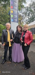 Oana Sîrbu, apariție surprinzătoare la „Poarta Pangrati”, de la TVR2. Celălalt invitat al emisiunii a fost fostul prezentator Corneliu Roșiianu