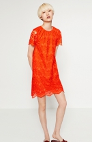 Rochie dantelă Zara