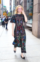 Rochie maxi cu print floral