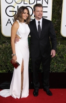 Matt Damon și Luciana Barroso