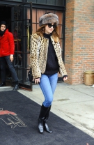 Jacheta cu imprimeu animal print