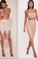 Nu mai apela la asocierile de crop top şi fustă midi! @ vogacloset