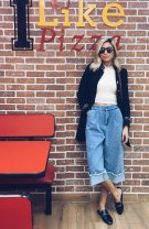 Pantalonii culottes @ thepasticcio