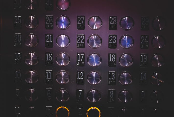 Când ești atacat în lift, apasă pe cât mai multe butoane