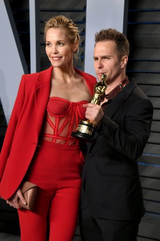 Sam Rockwell și Leslie Bibb