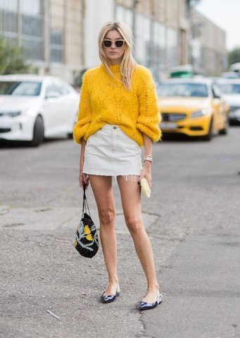 De ce ai nevoie de un pulover galben